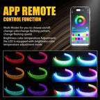 RGB 60CM LED DRL Daytime Running Turn Signal Strip Light for Universal (2010–2023)