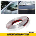 Chrome Molding Trim Protector Strip Tape for Car Edge Door Window (16.4Ft)
