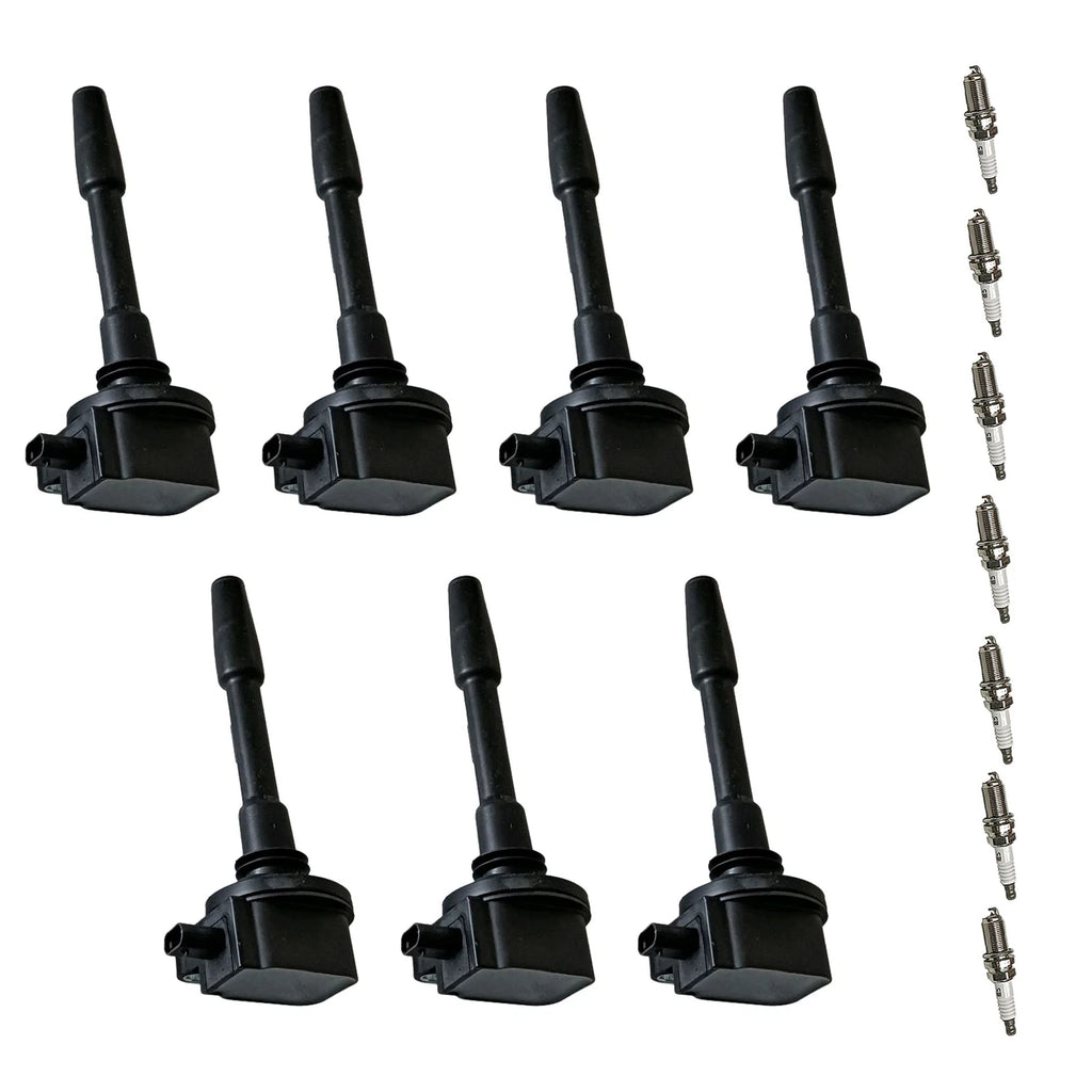 8X Ignition Coils & 8X Spark Plugs for Ford F-150 Mustang (2011–2021)