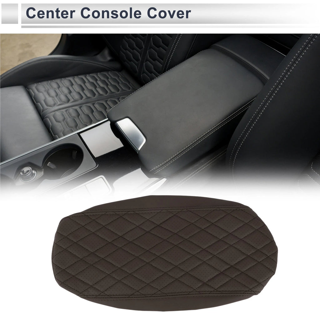 Center Console Cover for BMW X3 (2011–2017) Deep Brown