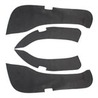 4 x Car Door Anti Kick Pad Protection Covers for Mercedes Benz GLC (2016-2018)