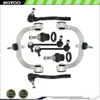 8x Control Arm with Ball Joints Tie Rod Sway Bar Kit for Mercedes-Benz GL320 (2007–2009)