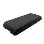 Leather Synthetic Console Armrest Cover for Dodge Nitro (2007–2011) Beige Stitch