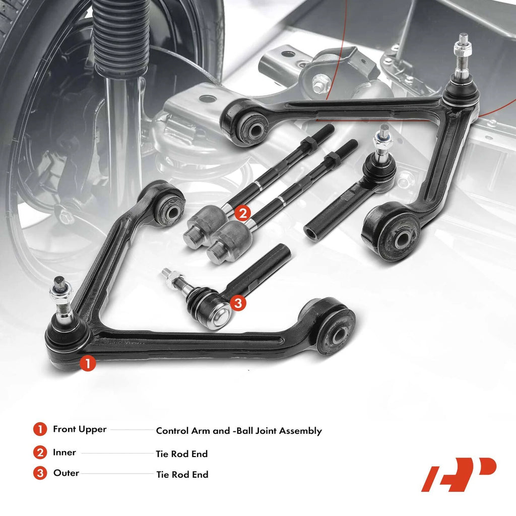 6X Control Arm Ball Joint Tie Rod End for Dodge Durango (2011-2023)