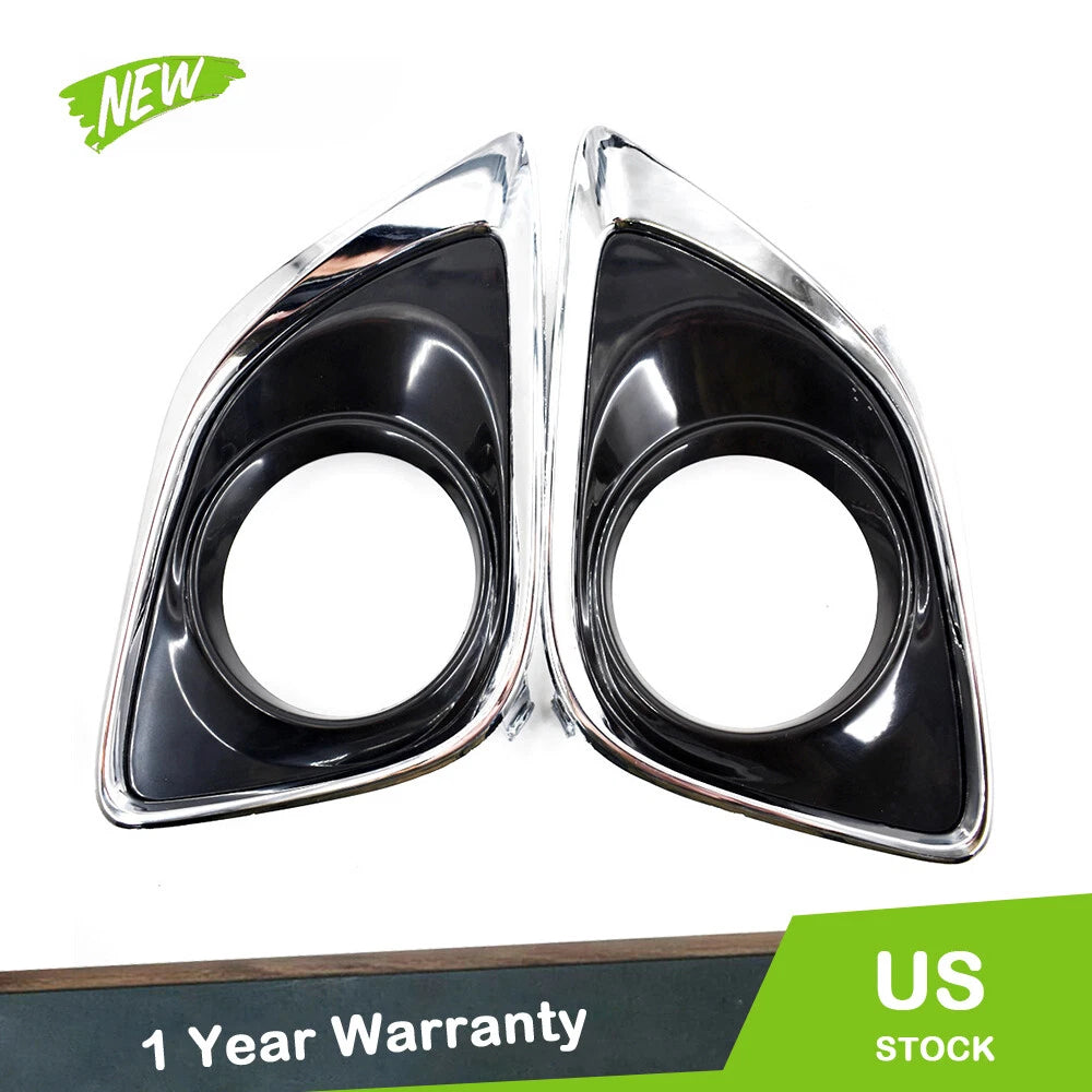 Pair of Fog Light Lamp Covers for Toyota Venza (2013–2016)