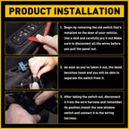 Left Power Window Switch for Dodge Grand Caravan (2012–2016)