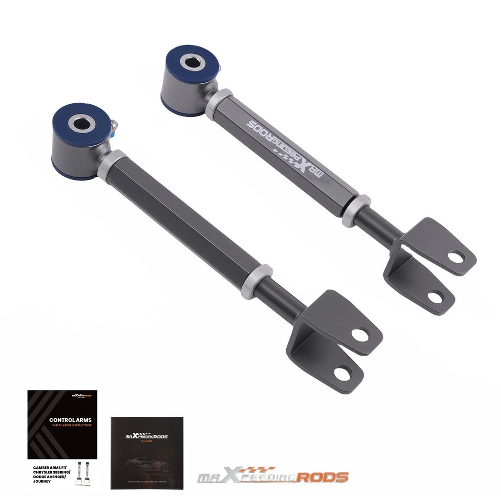 Pair Rear Adjustable Upper Camber Control Arm for Chrysler Sebring 2007-2010
