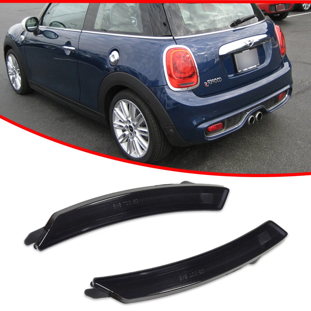 2X Smoke Lens Rear Side Marker Lights for MINI Cooper (2007–2015)