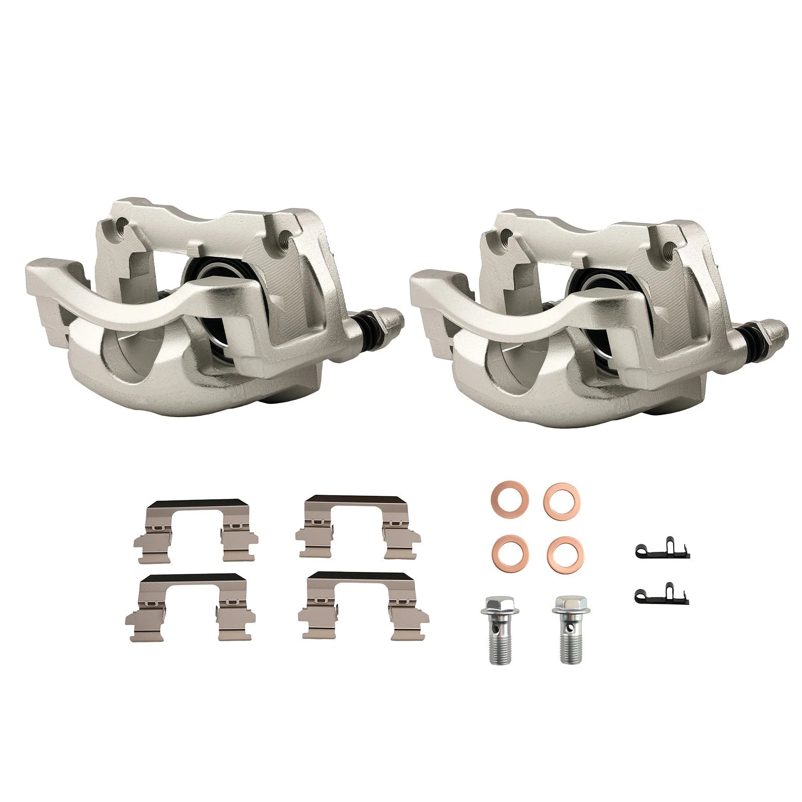 Front Brake Calipers Set for Nissan Rogue Select (2014–2015) / Suzuki Kizashi (2010–2013)