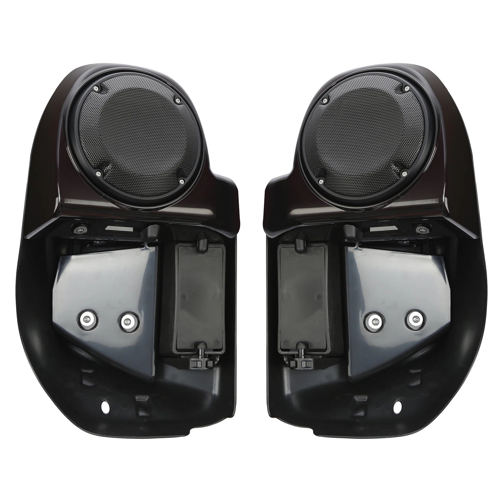 Lower Vented Leg Fairings for Harley CVO Street Glide (2014–2024) Black