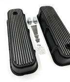 Aluminum Valve Covers Tall Finned Replacement for BBC 396 402 427 454 (–)