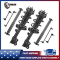 Front Struts and Rear Shocks w/Sway Bar for 2009–2015 Honda Pilot (Lifetime Warranty)
