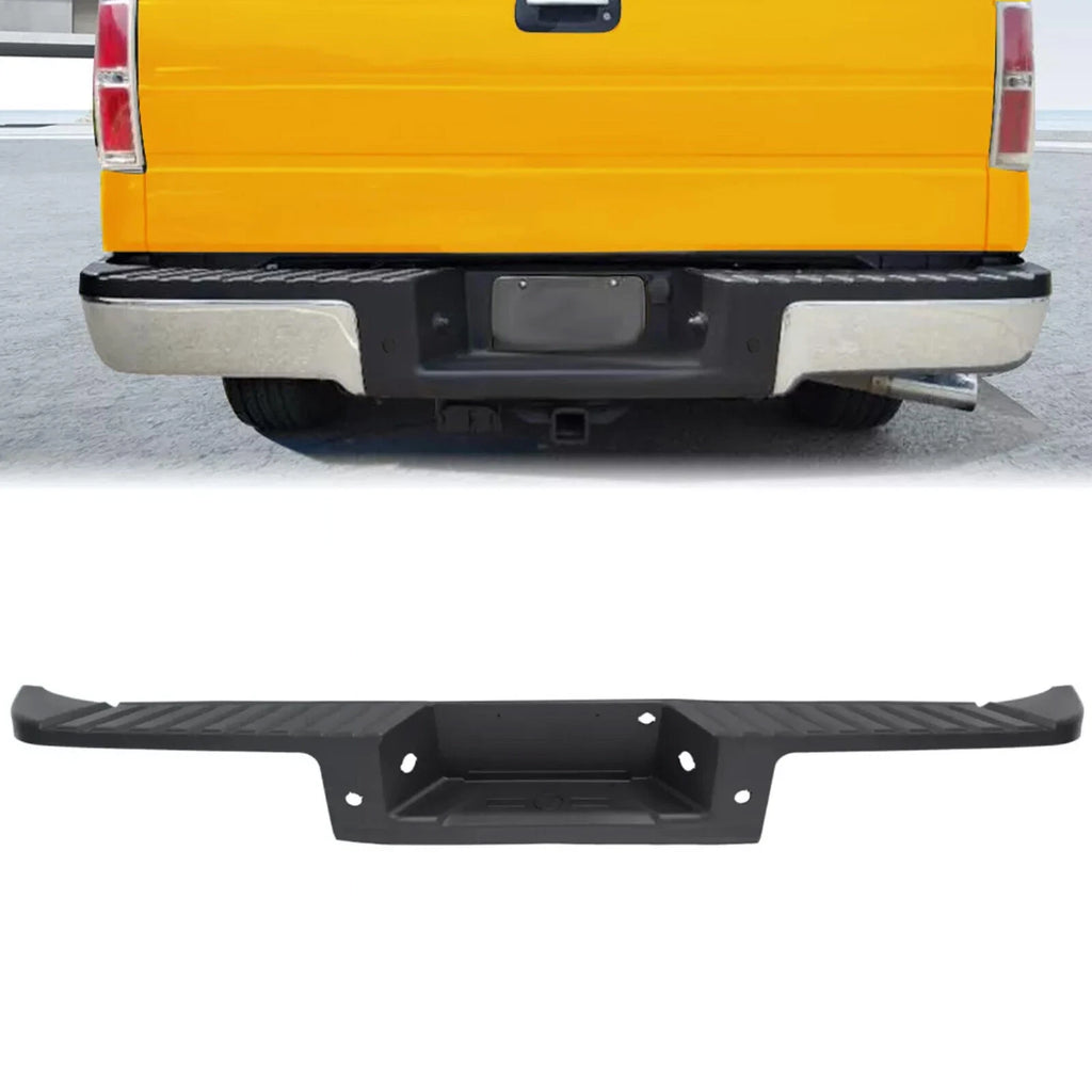 Rear Bumper Top Step Cover for Ford F-150 (2009–2014) - Black, Textured