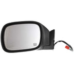 Power Mirror for Jeep Cherokee (1997–2001) Driver Side Heated Textured Black