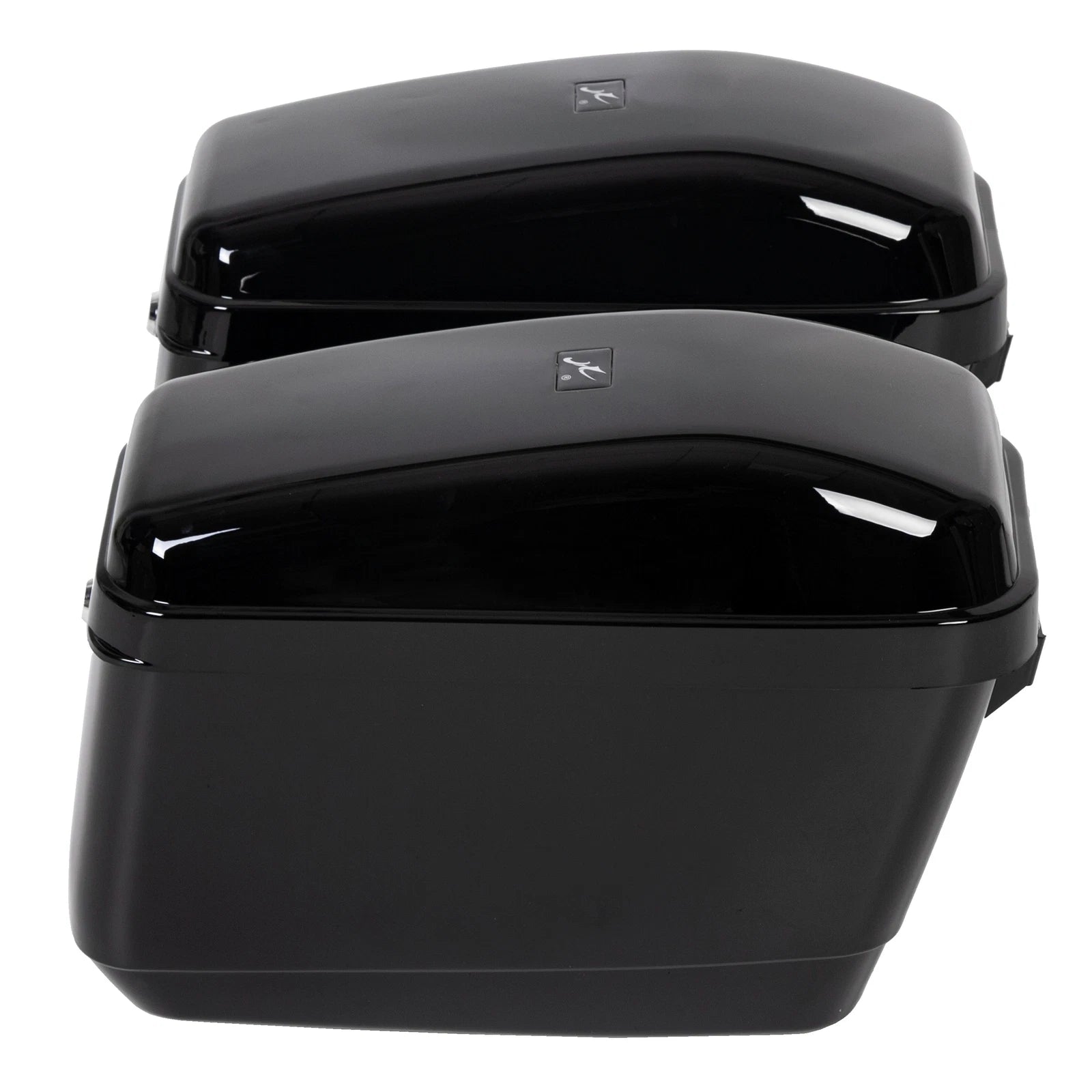 Saddle Bags for Harley Softail, Kawasaki Vulcan, Yamaha (Fits )
