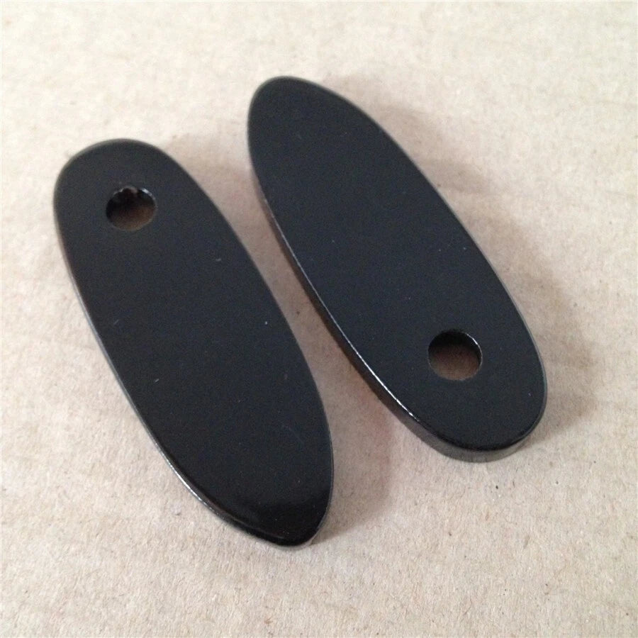 Black Mirror Block Off Base for Honda Kawasaki Yamaha Suzuki (Motorcycle)