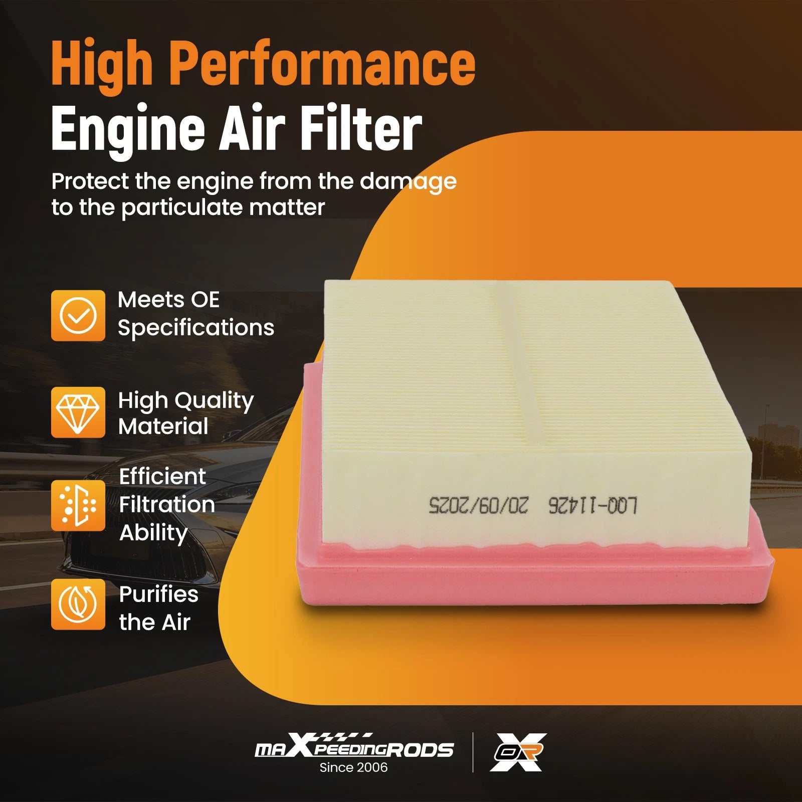 Air Filter for Toyota Prius (2016–2022)
