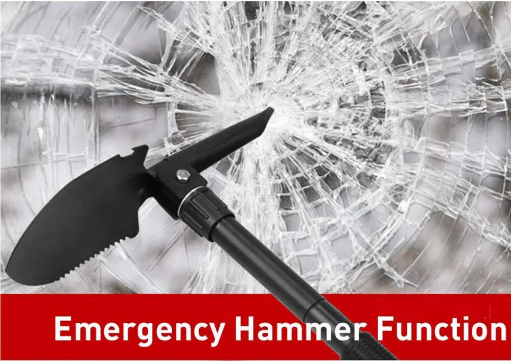 Folding Shovel for Military Survival Camping Garden Emergency (Multi-functional)