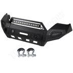 Textured Full Width Front Bumper with Winch Plate & LED for Toyota Tacoma (2016–2023)