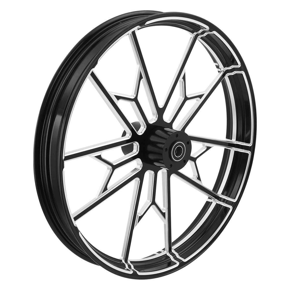 30" x 3.5" Front Wheel Rim Hub & Fender for Harley Touring (2008–Present)
