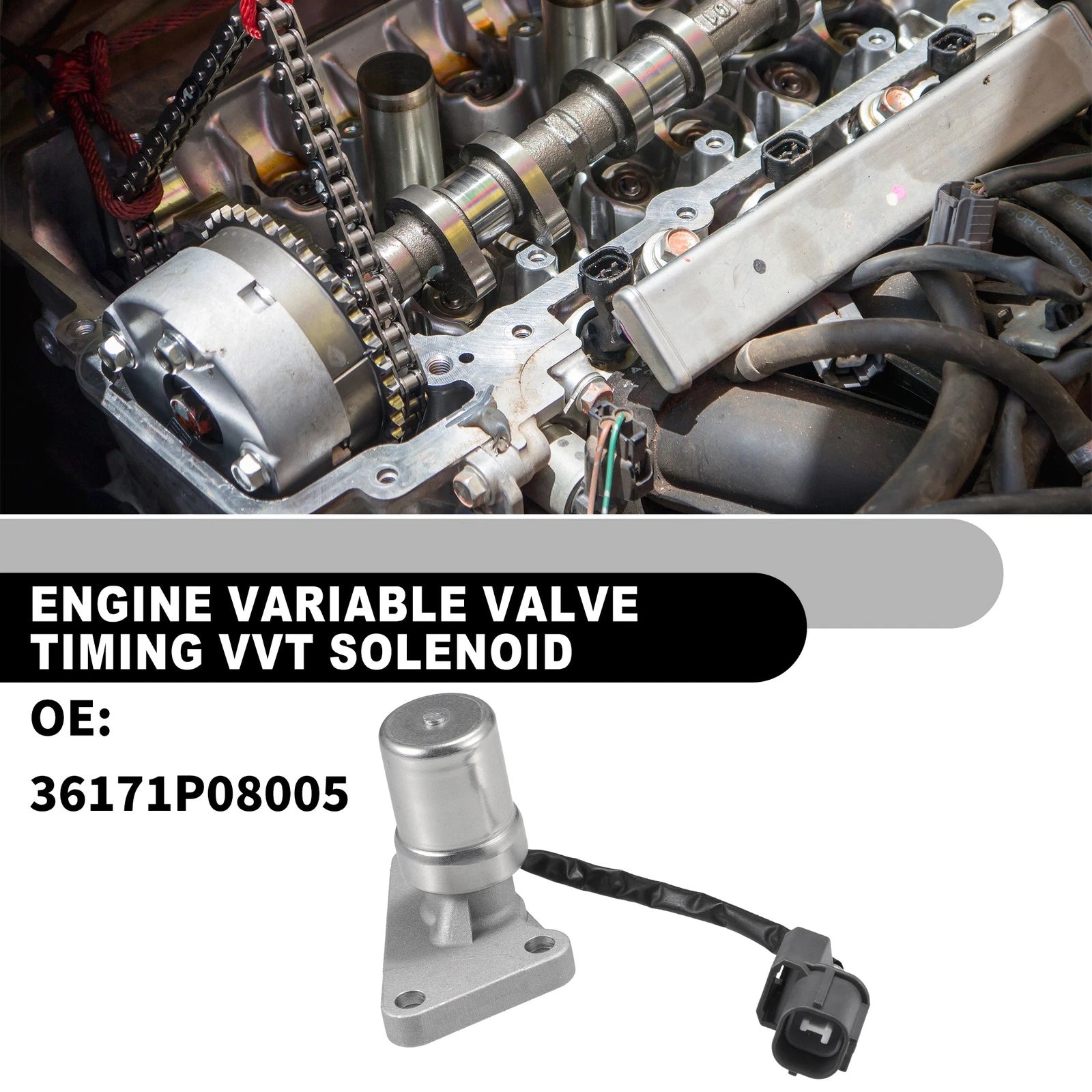 VVT Solenoid for Honda Civic (1992–2000) No. 36171P08005