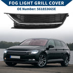 1pc Fog Light Grill for Volkswagen Passat (2012–2015) No. 561853665E