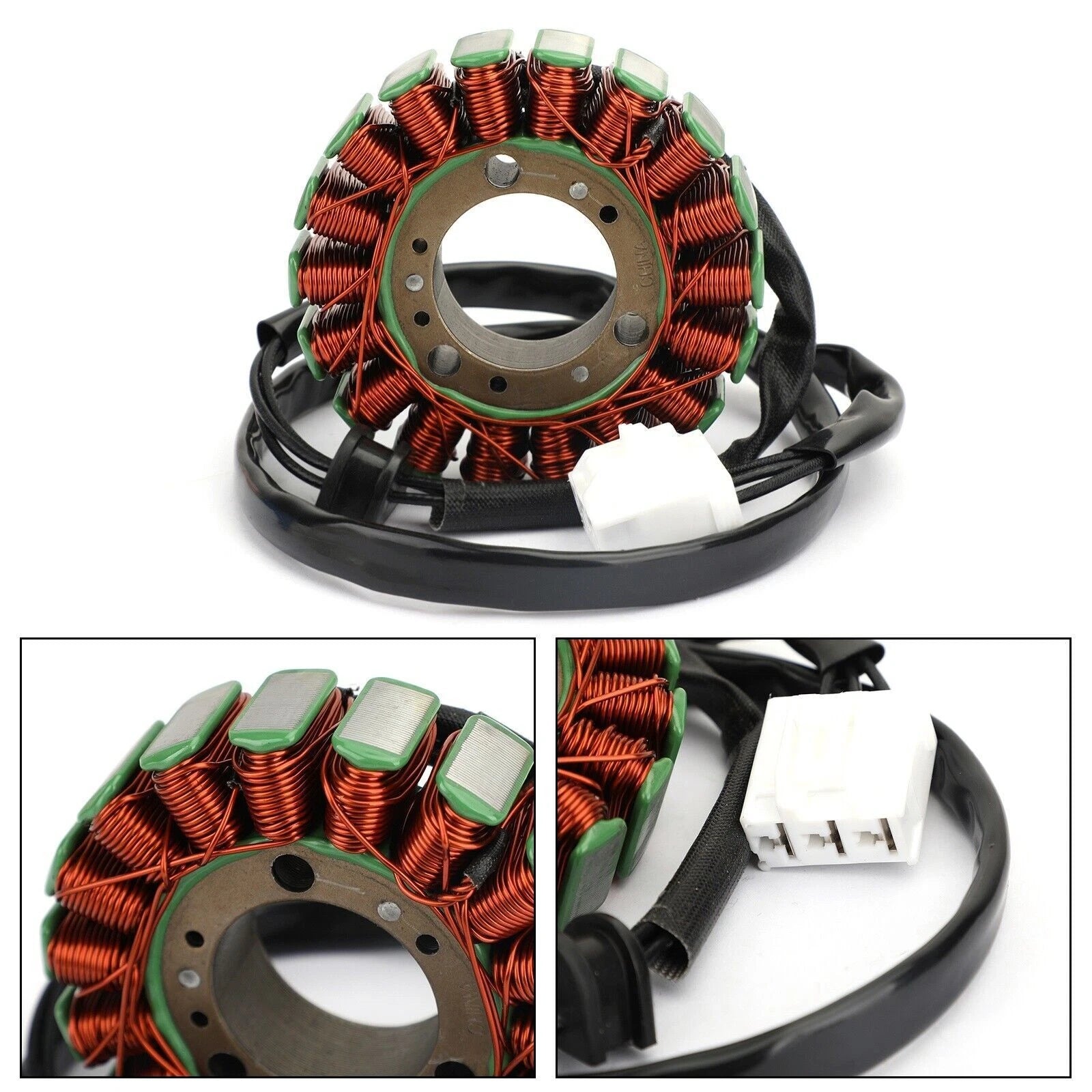 Alternator Stator for Moto Guzzi V7 III Racer, V9 Bobber, Roamer (E4 A)