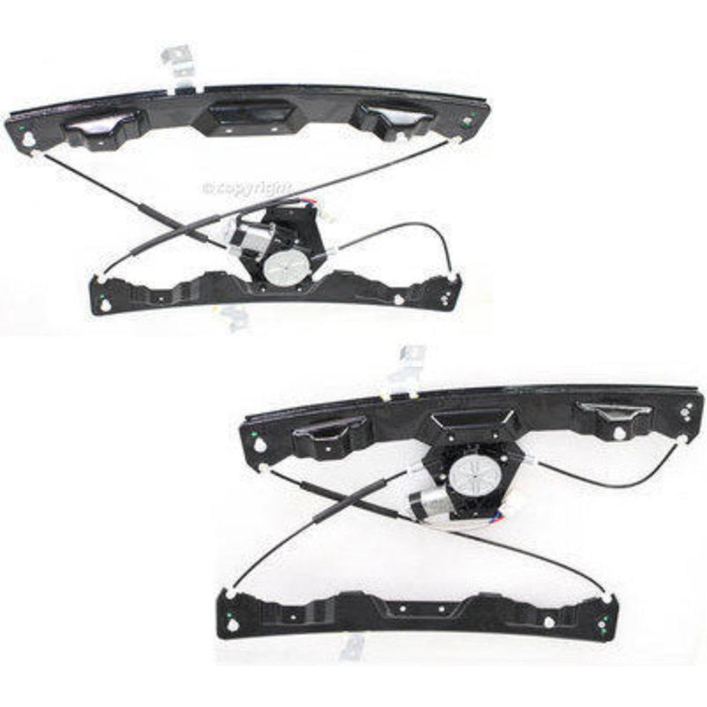 Set of 2 Power Window Regulators with Motors for Explorer Mountaineer