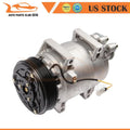 A/C Compressor with Clutch for Volvo S60 S80 V70 XC70 (2001–2009)