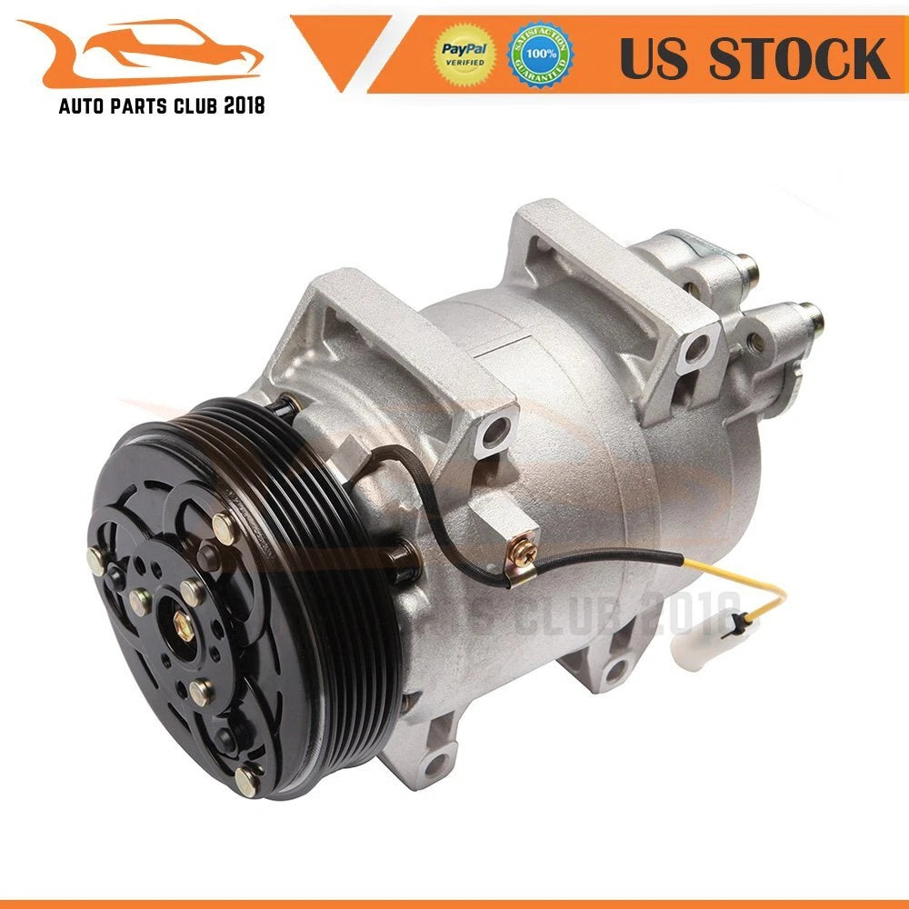 A/C Compressor with Clutch for Volvo S60 S80 V70 XC70 (2001–2009)