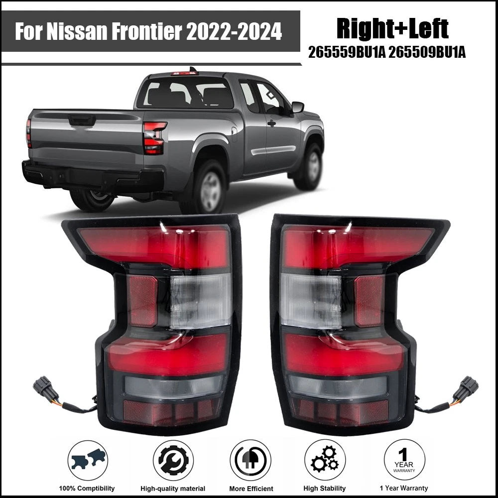 Set of 2 LED Tail Lights for Nissan Frontier (2022â2024)