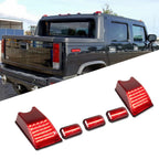 5X Red LED Roof Marker Lights for Hummer H2 SUT