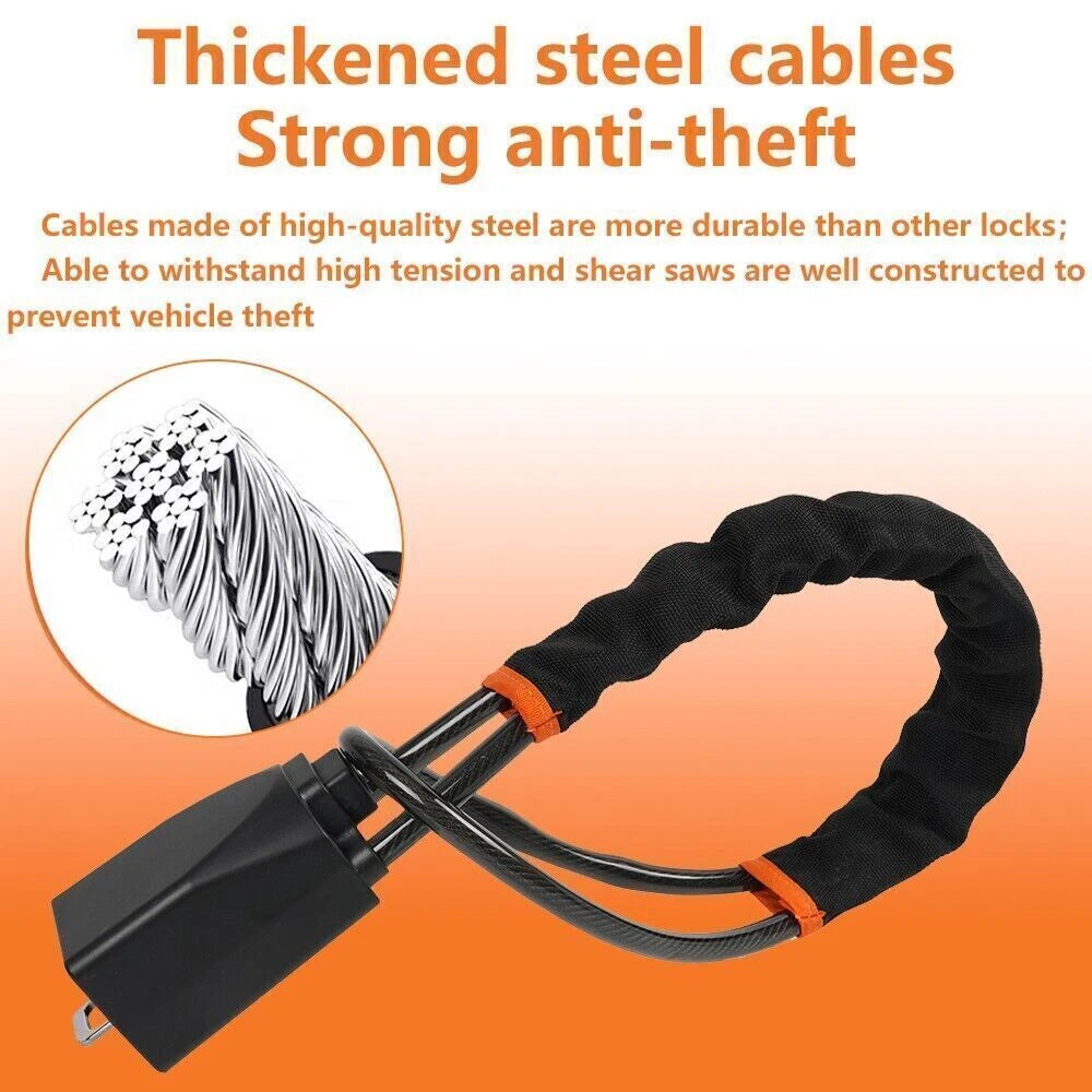Universal Anti-Theft Steering Wheel Lock for Car Truck SUV