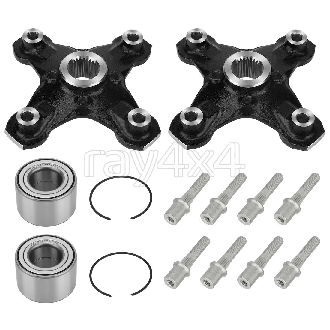 Front/Rear Wheel Hubs with Bearings & Studs for Can-Am Renegade 1000 2012–2020