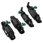 Set of 4 Black Exterior Door Handles for Kia Sorento (2003–2009)