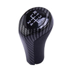 Carbon Fiber 5 Speed Manual Gear Knob for BMW 1 3 5 Series X1 X3 (2004-2023)