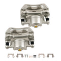 Front Disc Brake Calipers Set for Chevrolet Cobalt (2005–2010) w/Bracket