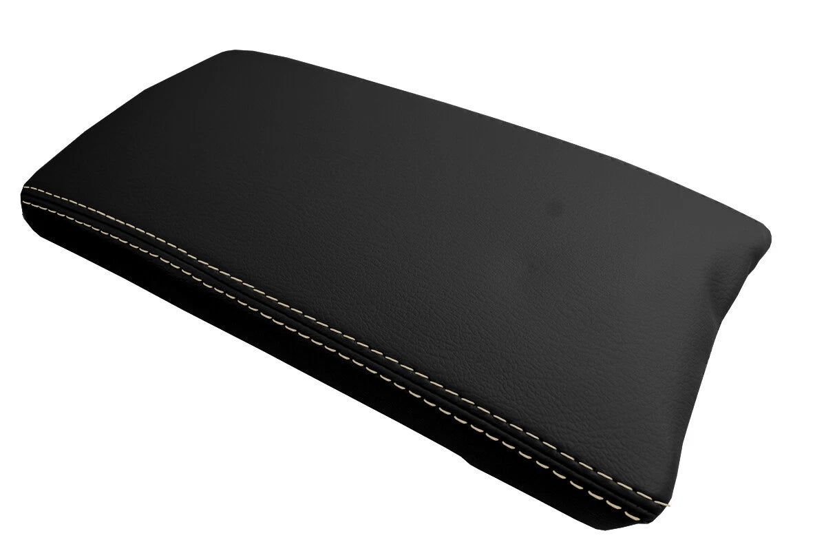 Console Lid Pull Over Cover Leather for Toyota Prius (2010–2015) Beige