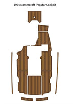 EVA Foam Faux Teak Deck Flooring Mat for Mastercraft Prostar (1994)