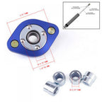 Blue Shock Top Mount Set for BMW E30 E46 Z3 Pillow Ball Rear Camber Plate