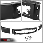 Front Bumper Face Bar for Ford F-150 (2015–2017) Primered Black w/o Fog Light Holes