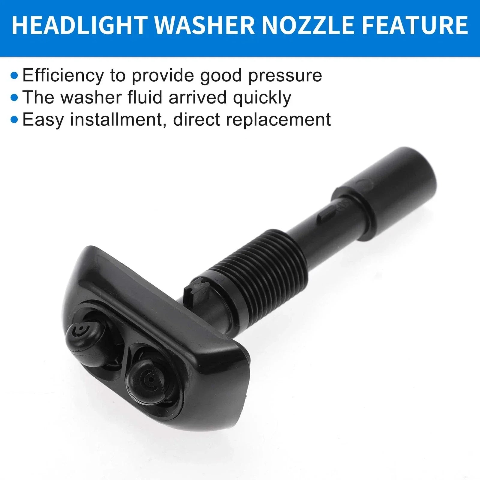 Front Left Side Headlight Washer Nozzle for BMW 740iL 740i 750iL