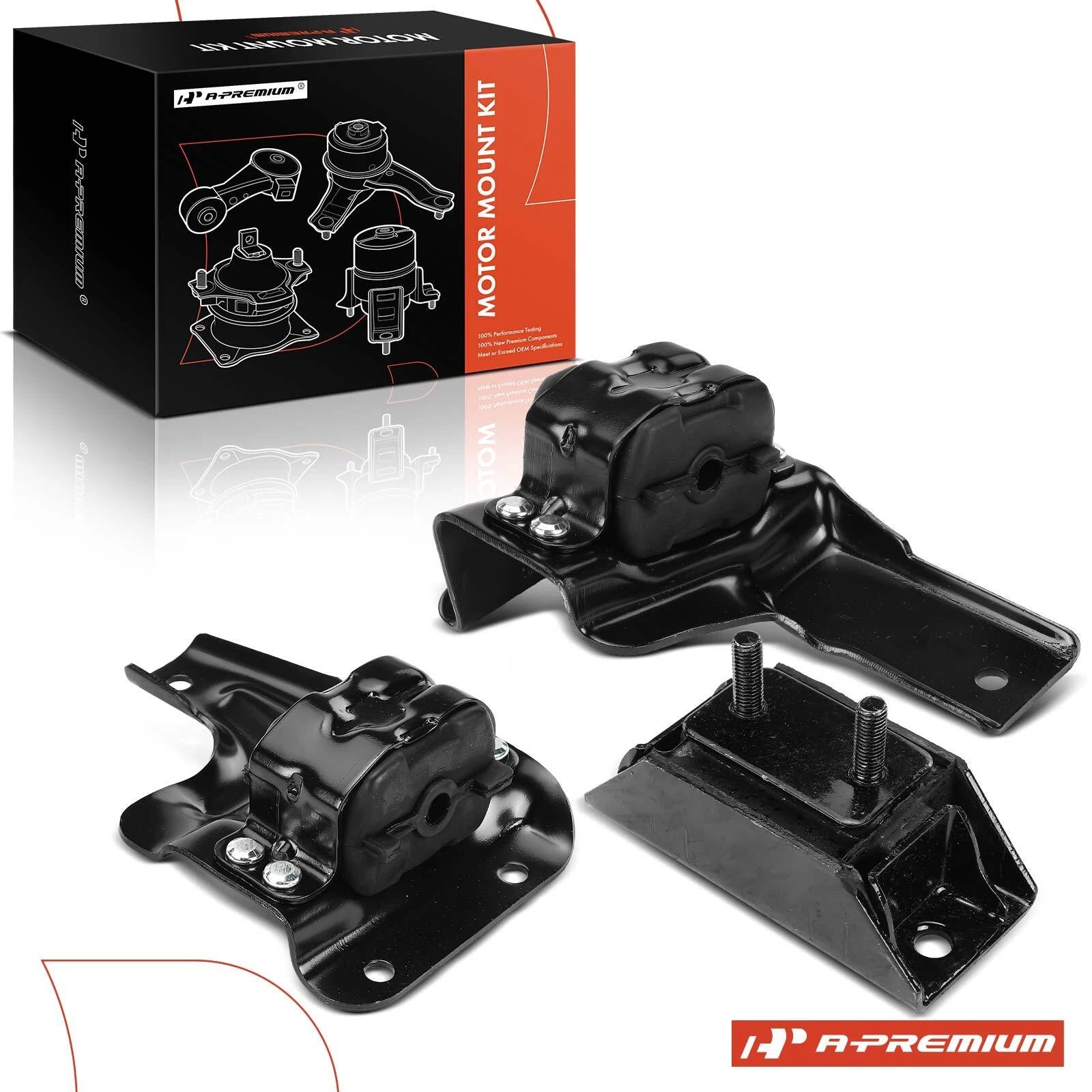 3X Front Engine Motor & Transmission Mount for Ford F-150 F-250 (1997–2003)
