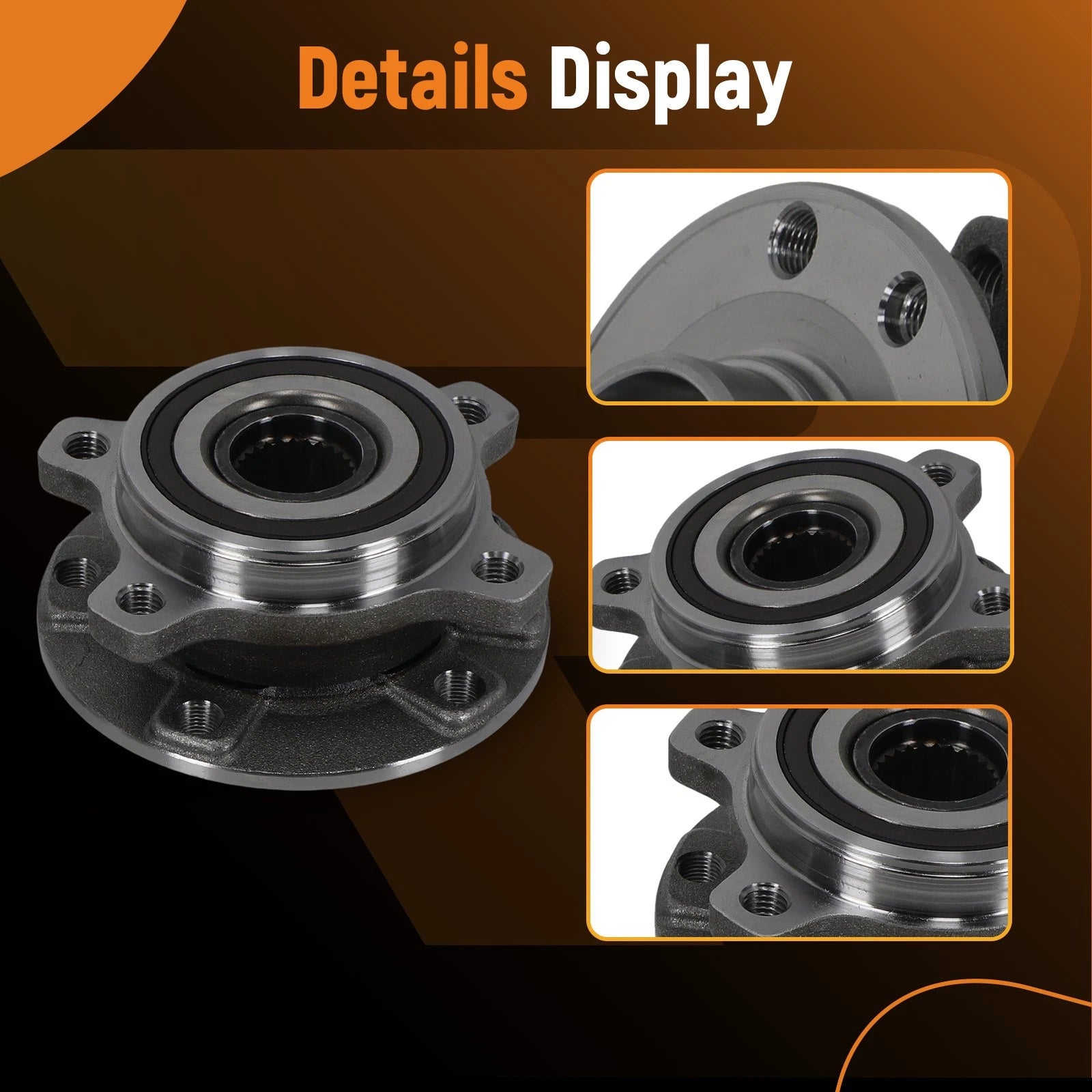 Front Left Right Wheel Hub for Jeep Cherokee KL (2014–2023) 513349 29513349