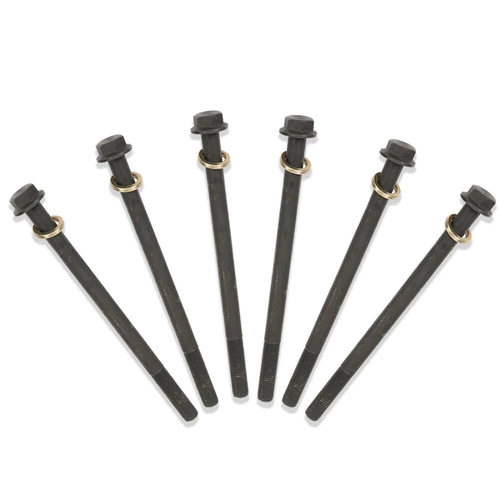 Set of 6 Cylinder Head Bolts for Polaris Ranger General RZR 900 1000