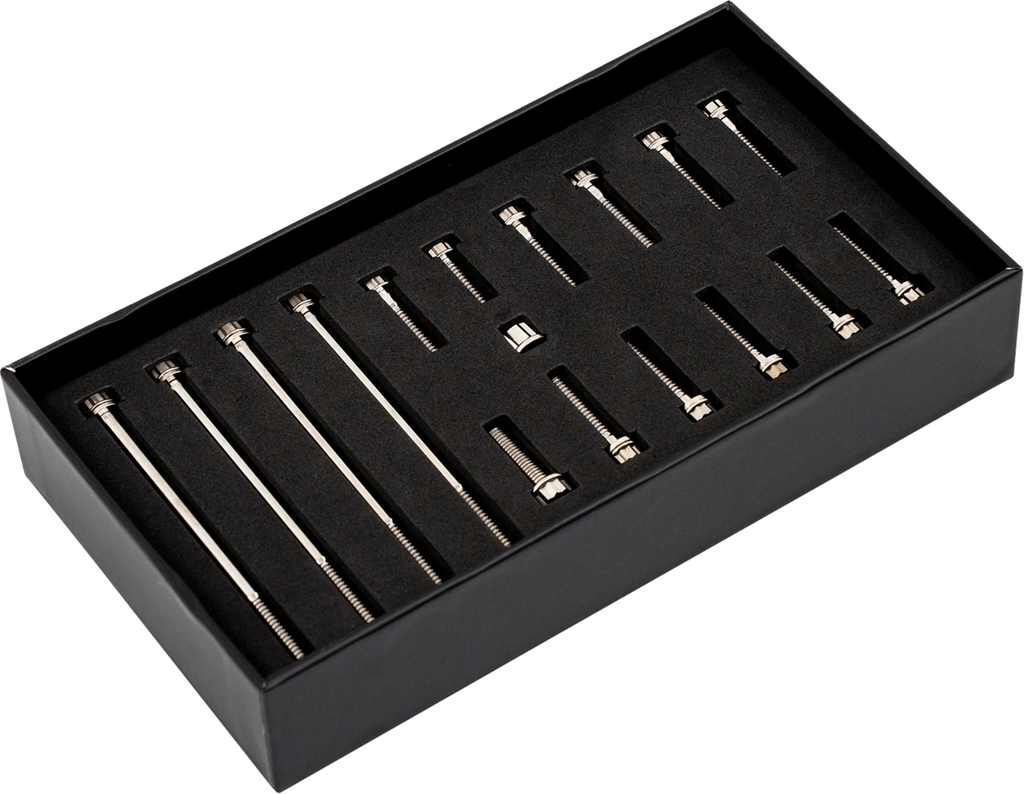Titanium M8 Hardware Kit for Trask Primary Cover TM-1050-G