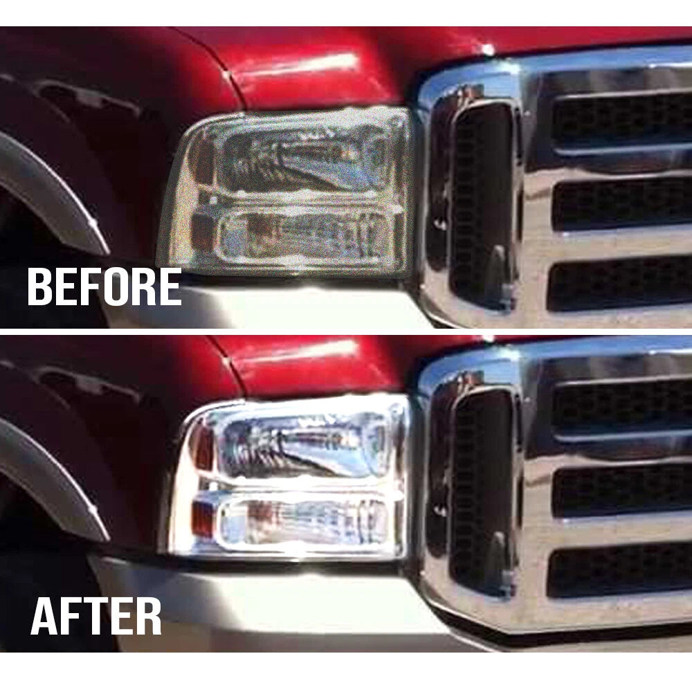 Clear Headlight Replacement Lens for Ford F250 F350 Super Duty (2005–2007)