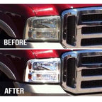 Clear Headlight Replacement Lens for Ford F250 F350 Super Duty (2005–2007)