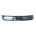 Replacement Chrome Plastic Front Grille For 2006-2009 Ford Fusion