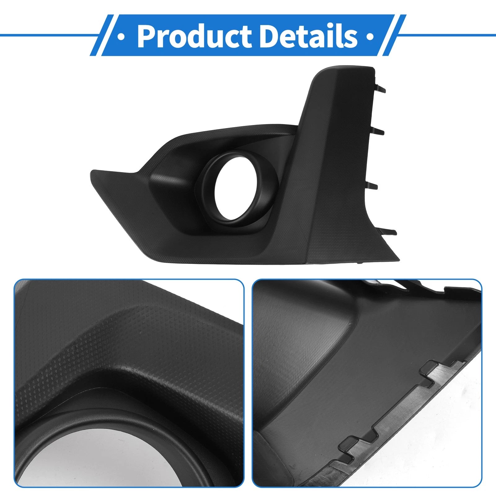Front Left Fog Light Grill for Subaru Crosstrek (2021–2022) No.57731FL870 ABS